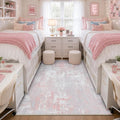 RELEANY Washable 4'x6' Abstract Area Rug by RELEANY