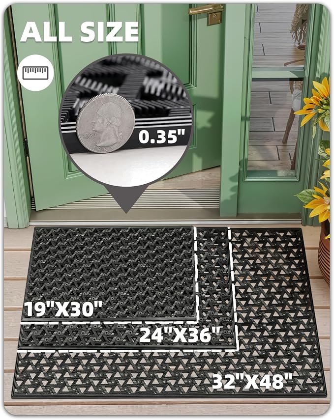 Color&Geometry Door Mat Outside Entrance - Image 2