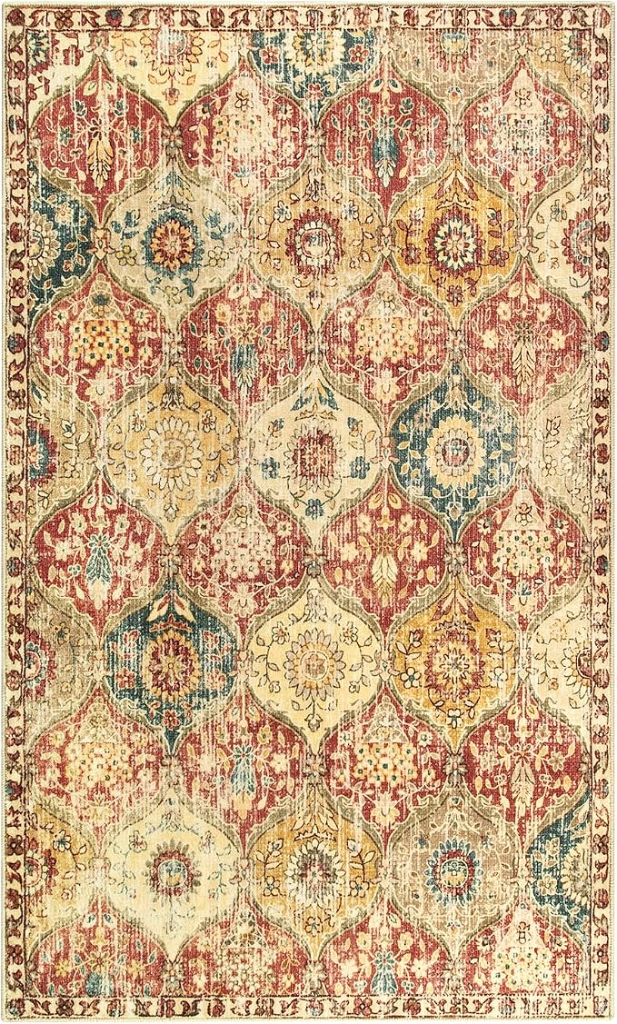 Lahome Moroccan Washable Small Area Rug, 3x5 Rug - Image 6