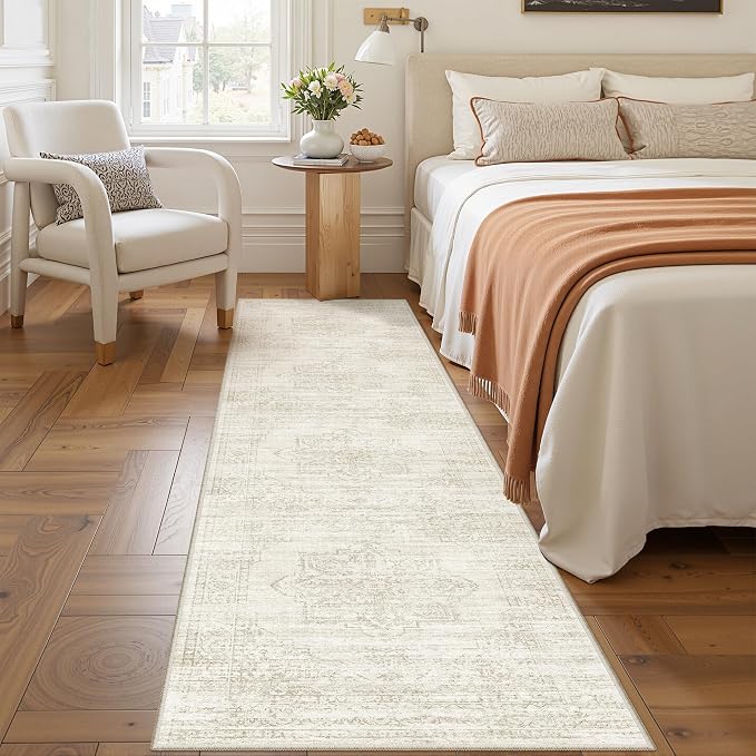 2x8 Runner Rug Non Slip, Washable Hallway Runner Rug, Nursery Room, Soft Runner - Image 3