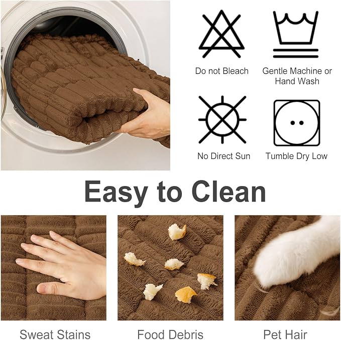 Couch Cover for Dogs, Washable Non Slip Plush Flannel Sofa Protector | Thick - Image 7