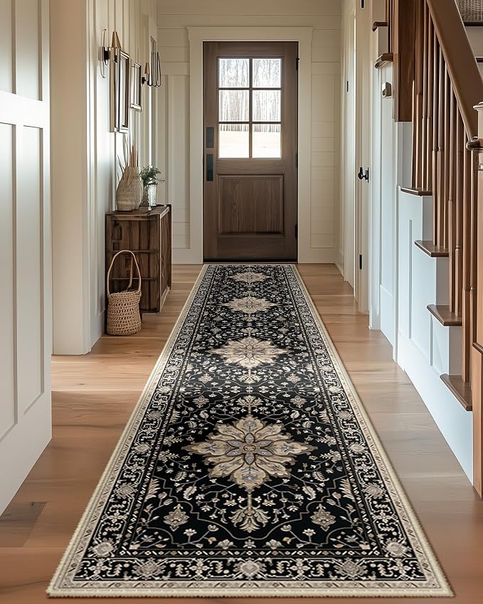 RELEANY Washable Area Rug, Runner 2'x10', Water Repellent, Pet Friendly - Image 4