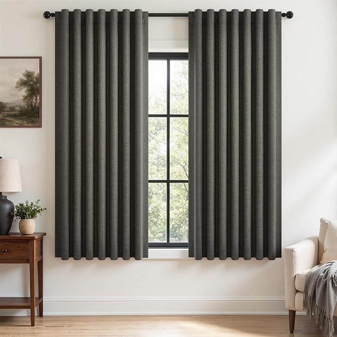 Topfinel 72 Inch Total Blackout Curtains by Topfinel