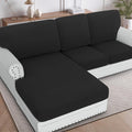 H.VERSAILTEX 2025 New Sectional Couch Covers 6 Pieces Stretch Sofa Covers by HVERSAILTEX