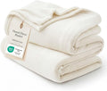 Bedsure GentleSoft Fleece Bed Blankets Full Size Cream by Unknown