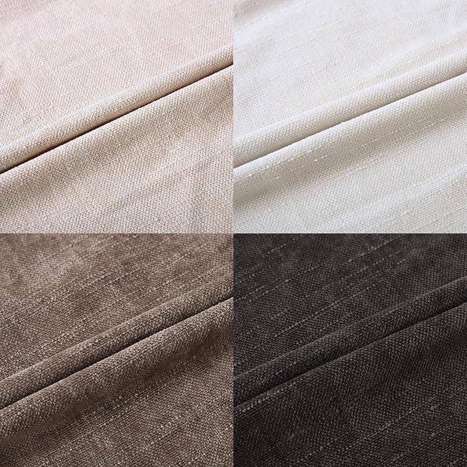 Set of 4 Soft Textured Decorative Throw Pillow Covers 20x20 Inch Cozy Farmhouse - Image 7
