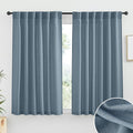 RYB HOME Linen Semi Sheer Kitchen Curtains Over Sink 36 inches Length | Light by RYBHOME