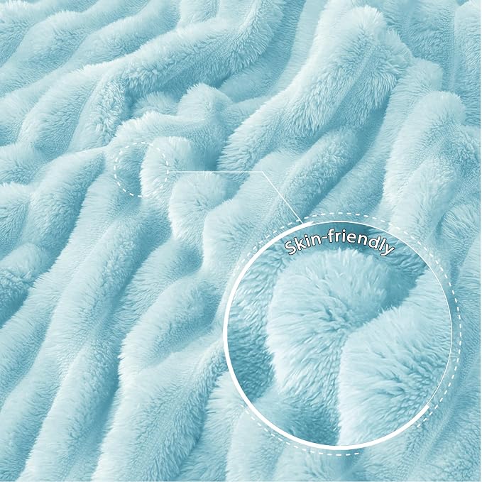 Exclusivo Mezcla Striped King Size Fleece Blanket - Image 5