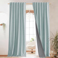 NICETOWN Seafoam Green Blackout Curtains by NICETOWN