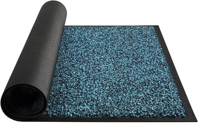 Super Absorbent Front Door Mat, Non-Slip Washable Indoor Doormats, Low Profile by Mibao