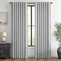 MIULEE 100% Blackout Linen Curtains by MIULEE