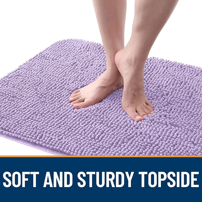 OLANLY Dog Door Mat for Muddy Paws 70x24, Super Absorbent Chenille Mud Mat | - Image 4