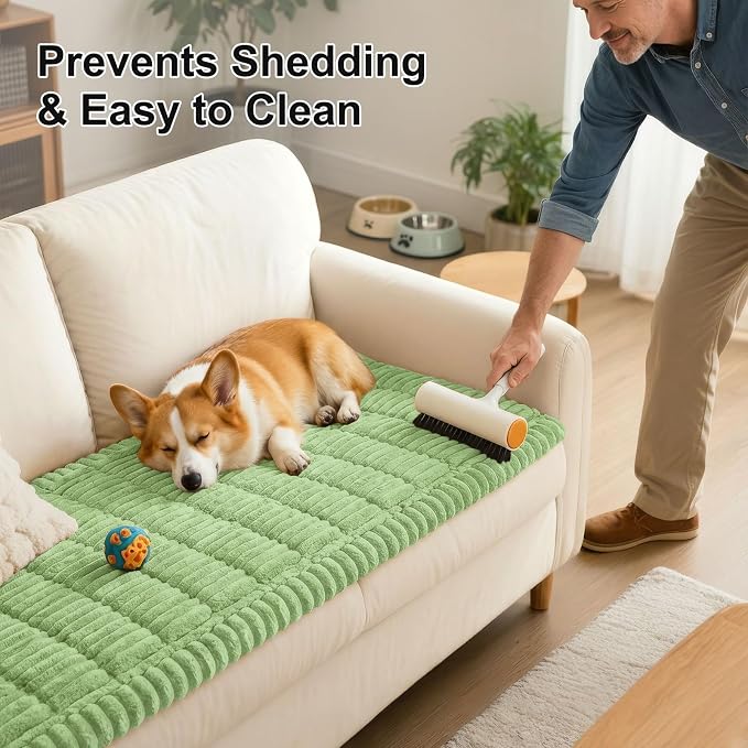 Smiry Couch Cover for Dogs, Non Slip Washable Sofa Protector for Pets | Soft - Image 8