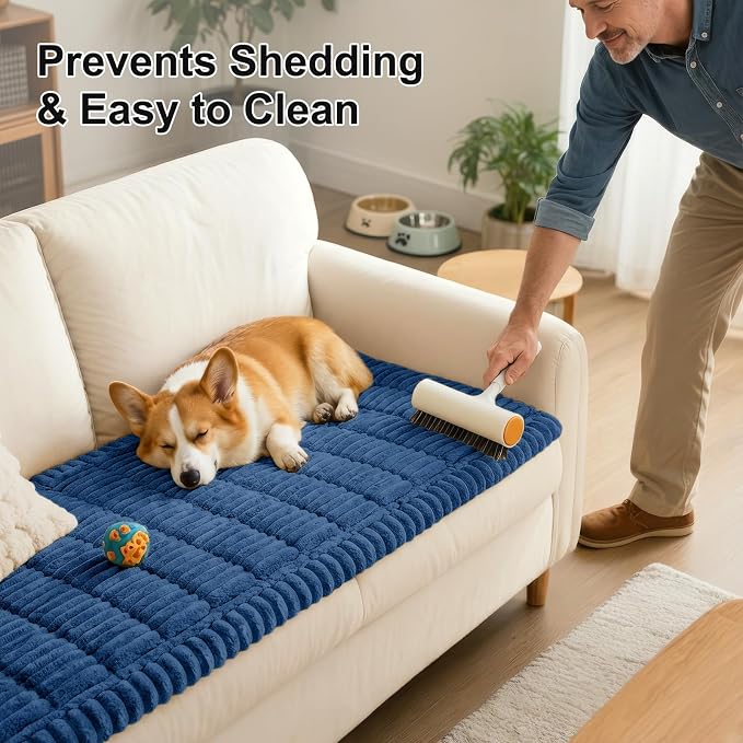 Smiry Couch Cover for Dogs, Non Slip Washable Sofa Protector for Pets | Soft - Image 7