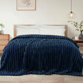Exclusivo Mezcla Striped King Size Fleece Blanket by ExclusivoMezcla