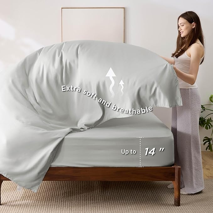 Bedsure Full Size Comforter Set - 7 Pieces Reversible Burnt Orange Bedding, Full Size Bed Set for All Seasons, Bed in a Bag with Down Alternative Comforter, Sheets, Pillowcases & Shams