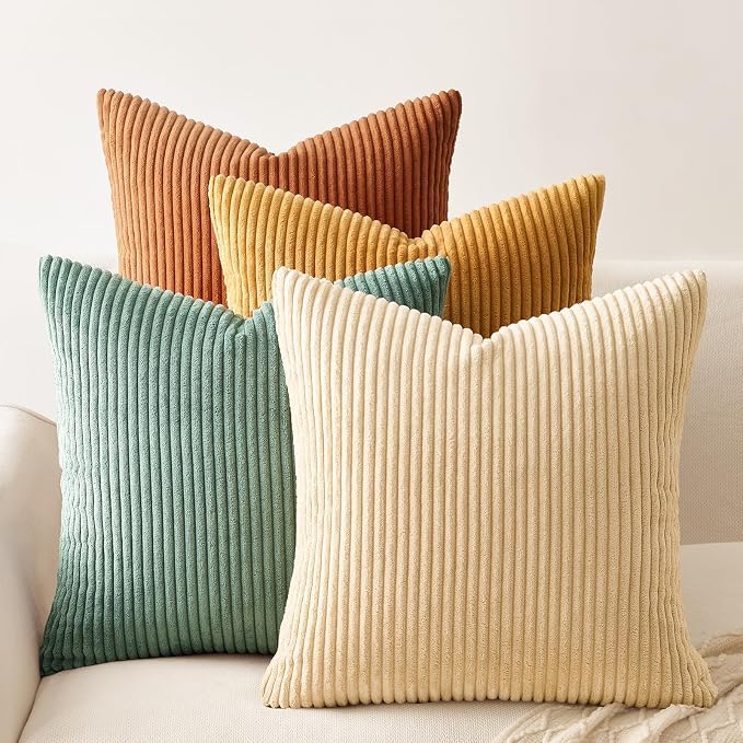 Topfinel Decorative Throw Pillow Covers Cushion Cases, Mix and Match by Topfinel