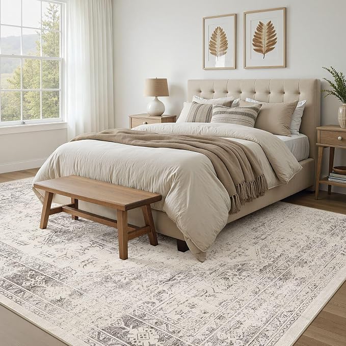 UERMEI 10x12 Area Rug Living Room Rugs - Image 4