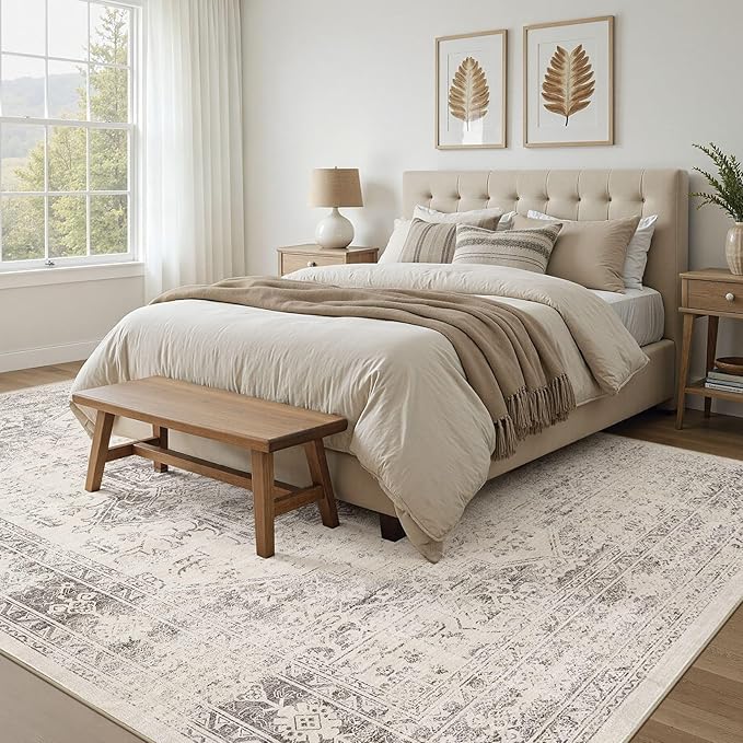 UERMEI 9x12 Area Rug Living Room Rugs - Image 4
