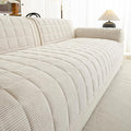Velvet Couch Covers for Sectional Sofa Washable, Non-Slip L Shaped Sectional by PJLZJFBY