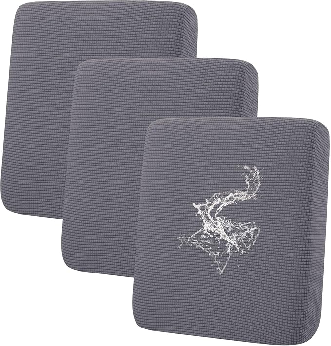 Waterproof Couch Cushion Covers, Washable Sofa Cushion Slipcovers, Thick by hyha