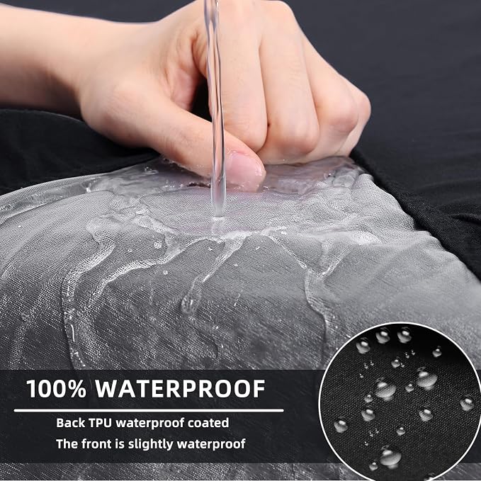 Waterproof Couch Cushion Covers, Stretch Sofa Seat Slipcovers | Stretch Fabric - Image 3