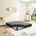 MAF 10 Inch Full Size Box Spring, High Profile Box Spring Full Size Bed Base, 3500 lbs Black Heavy Duty Metal Mattress Foundation with Easy Clean Fabric Cover, Easy Assembly