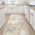 LOONGRUG Runner Rug 2x5 Washable Non-Slip Kitchen Neutral Modern Rug | Soft by LOONGRUG
