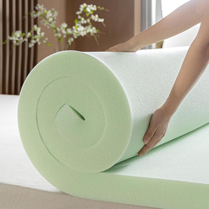 ZINUS 3 Inch Green Tea Memory Foam Mattress Topper, Smaller, More Convenient WonderBox Packaging, Pressure-Relieving Layers, CertiPUR-US Certified, Full