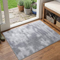 2x3 Tie-dye Light Grey Area Rug Washable Non-Slip by Unknown