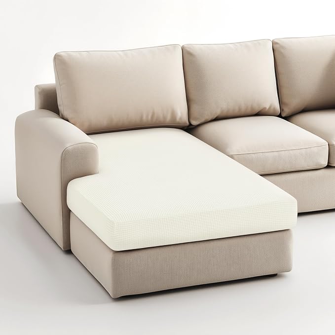 Hokway Stretch Chaise Cover Individual Couch Cushion Slipcovers Reversible by Hokway
