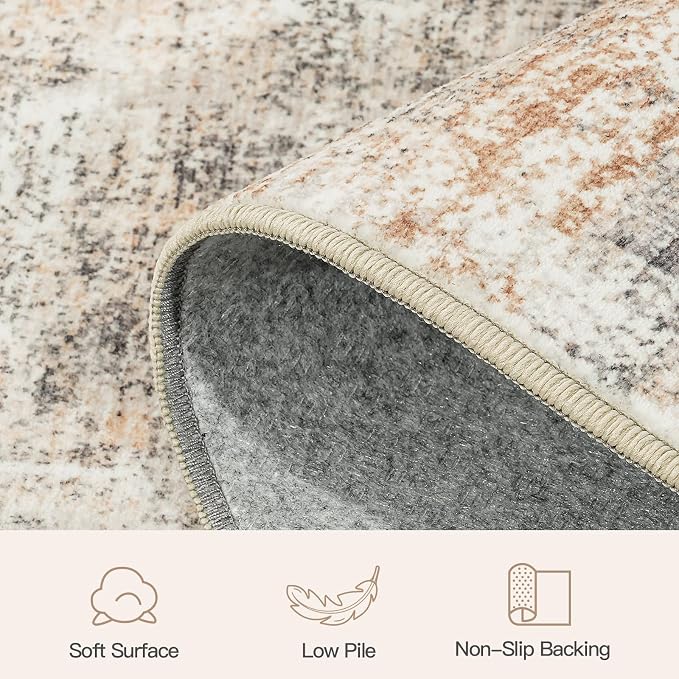 2X8 Area Rug for Hallways, Soft Carpet for Kitchen Bathroom Bedroom Laundry - Image 7