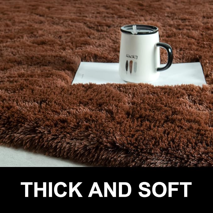 LOCHAS Area Rugs Fluffy Living Room Carpets - Image 6