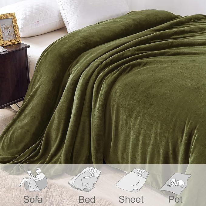 Exclusivo Mezcla Soft Fleece Blanket Queen Size - Image 5