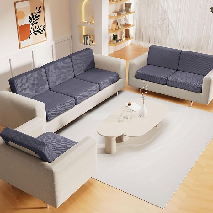 Waterproof Sectional Couch Covers, Non Slip Sofa Cushion Covers | L Shape - Image 2
