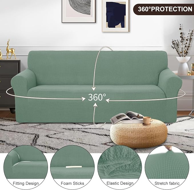 U-NICE HOME Stretch Couch Cover Slipcover - Image 3