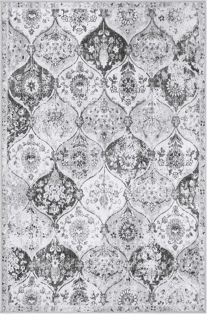 Lahome Moroccan 2x3 Rugs for Entryway, Soft Kitchen Rugs Non Slip Washable | - Image 6