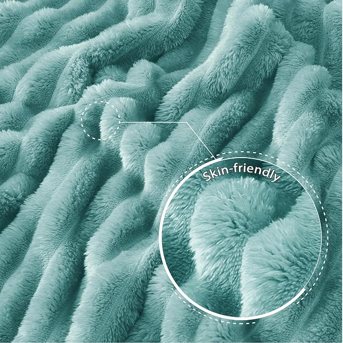 Exclusivo Mezcla Striped Twin Size Fleece Blanket - Image 5