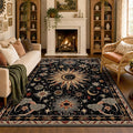 Vacuum-Friendly, 5x8 Washable Area Rug by meejou