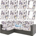 Waterproof Outdoor Cushion Covers, Stretch Patio Slipcovers | UV Resistant by hyha