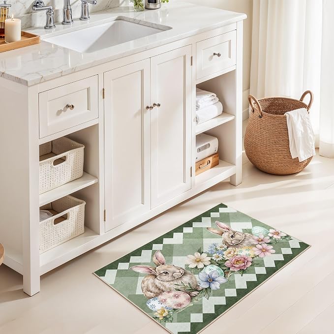 cotiled Area Rug for Living Room, Washable Non-Slip Large Area Rug, Indoor - Image 6