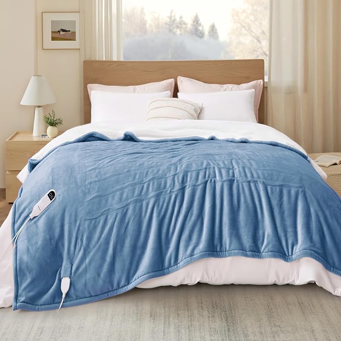 Bedsure Heated Blanket Full Size, Soft Electric Blanket - Image 8