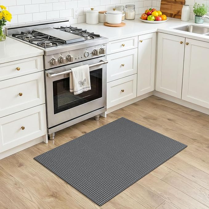 KOZYFLY Indoor Door Mat 2x3 ft Small Area Rugs Washable Front Door Mat Non Slip - Image 3