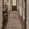 Schweek 2x8 Kitchen Rug Washable Vintage Non Slip Hallway Runner Rugs Brown | by Schweek