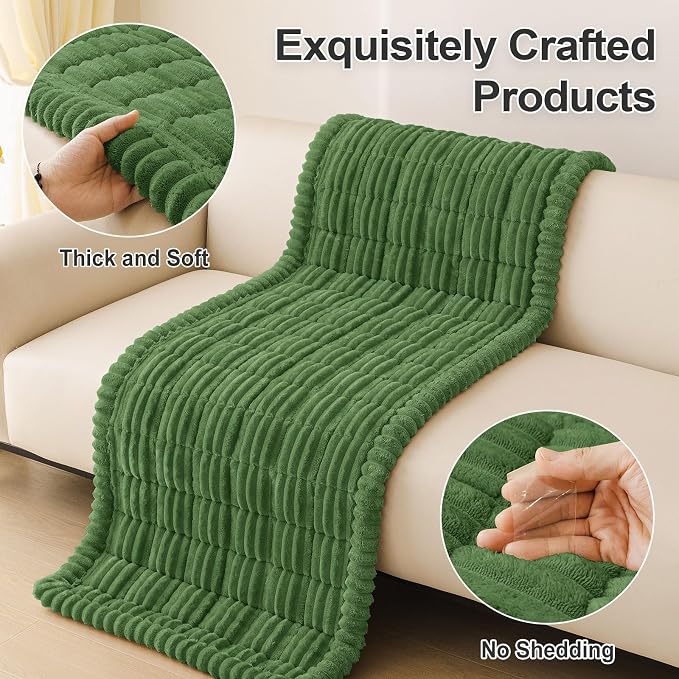 Couch Cover for Dogs, Washable Non Slip Plush Flannel Sofa Protector | Thick - Image 8
