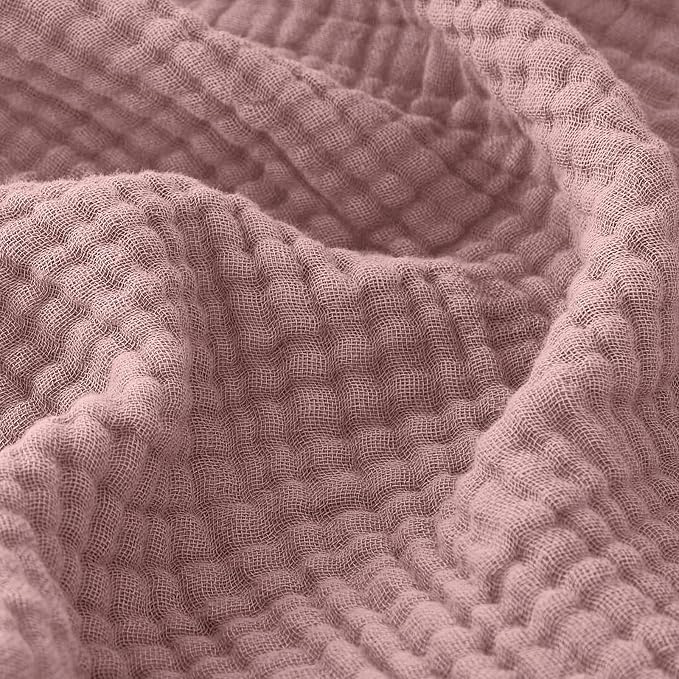 EMME Muslin Blankets for Adults Throw Blanket for Couch Breathable Gauze Soft by EMME