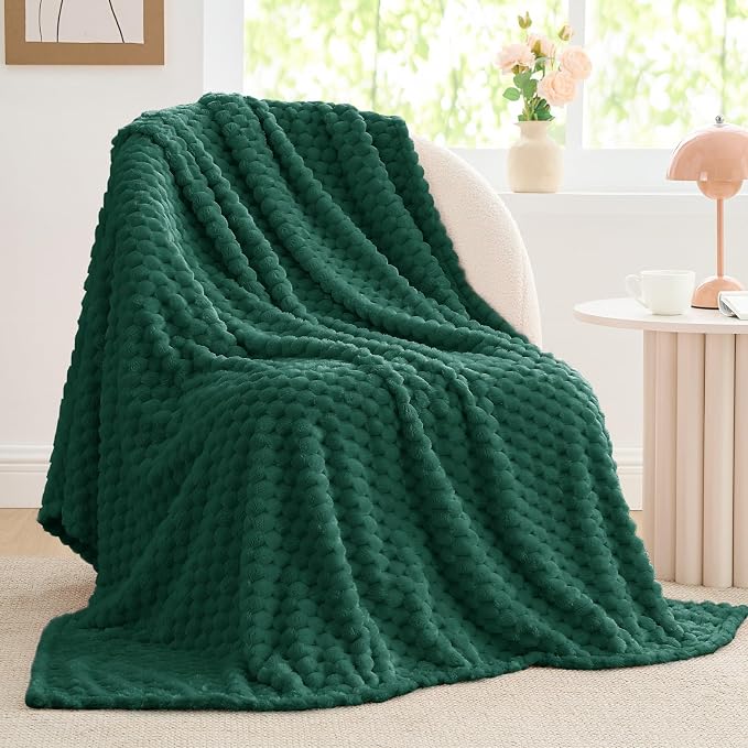 BEDELITE Dark Green Twin Blanket by BEDELITE