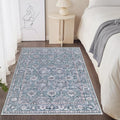 SERISSA 3x5 Washable Non Slip Floral Boho Area Rug by SERISSAHomeDecorCollection