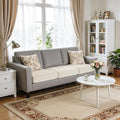 Hokway Velvet Couch Cushion Covers Water Resistant Seat Covers Stretch Sofa by Hokway