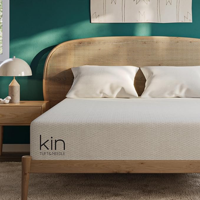 Tuft & Needle Kin Medium 12" Full Adaptive Foam Mattress in a Box, Cooling Gel, Pressure Relief, Durable Support, 100 Night Trial, Fiberglass-Free, CertiPUR-US, 10-Year Limited Warranty